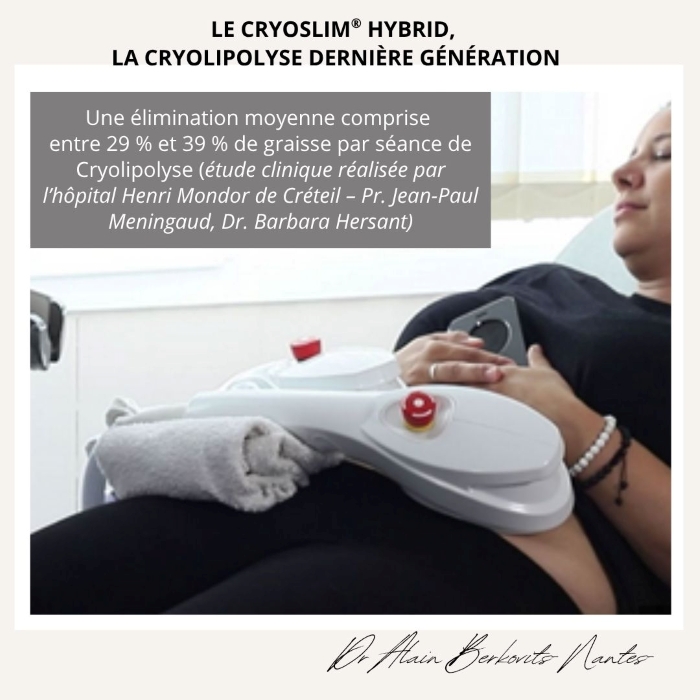 la cryolipolyse : le cryoslim hybrid